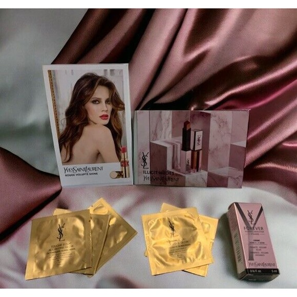 YSL Forever Youth Liberator Creme + 5 x Touché Eclat All-In-One Glow + LIPS - Picture 1 of 5
